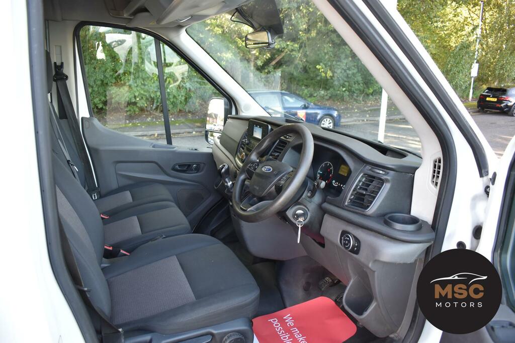 Ford Transit Custom 2.0 350 Ecoblue Leader Rwd L4 H3 Jumbo 170 Bhp L White #25