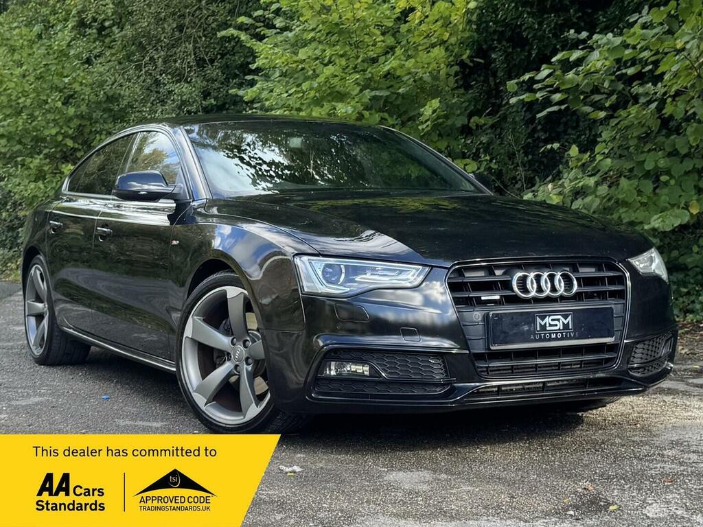Audi A5 3.0 Tdi V6 Black Edition Sportback S Tronic Quattr Black