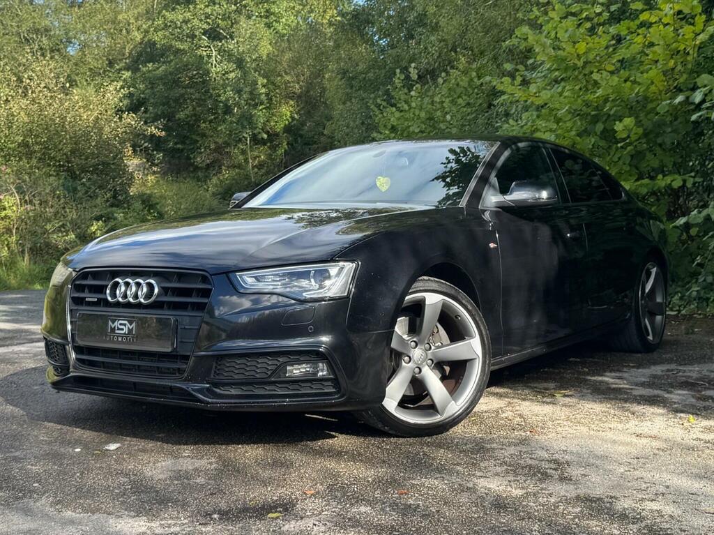 Audi A5 3.0 Tdi V6 Black Edition Sportback S Tronic Quattr Black #4