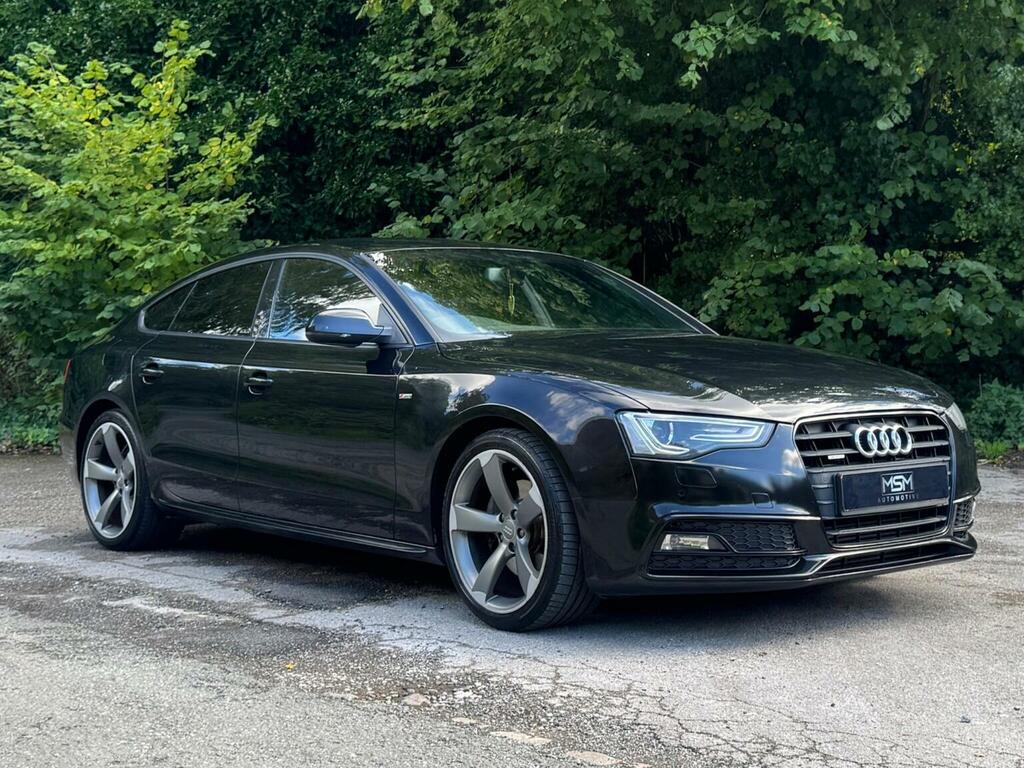 Audi A5 3.0 Tdi V6 Black Edition Sportback S Tronic Quattr Black #6