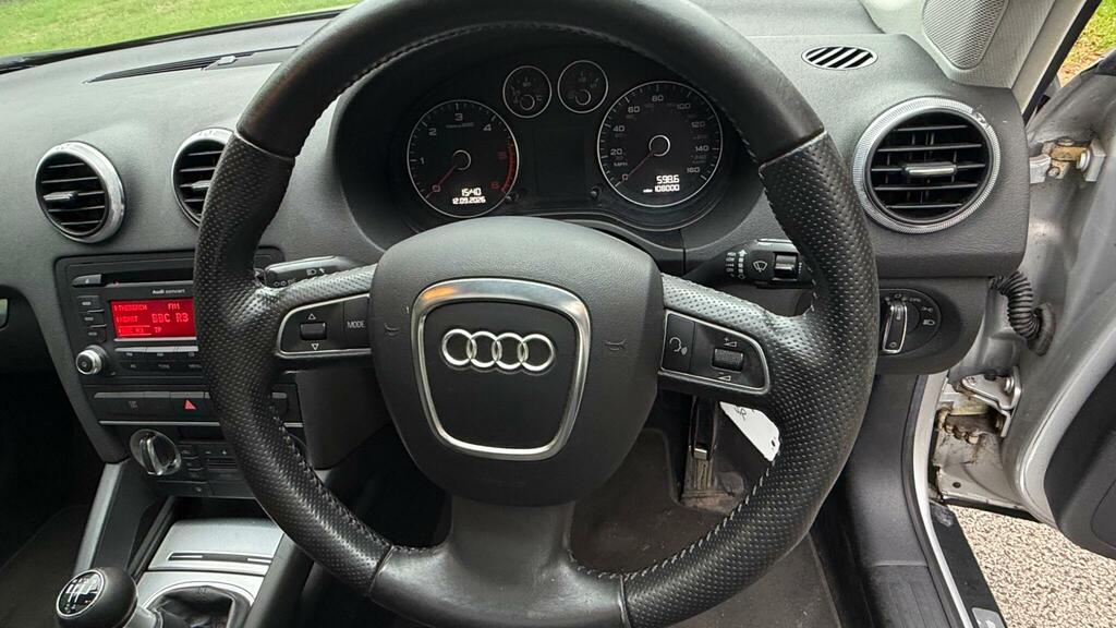 Audi A3 Sport 1.9 Tdie Sportback 5-Door Hatchback Black #49