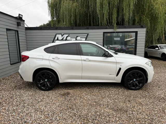 BMW X6 2016 3.0 40D M Sport Suv Xdrive Eu White #6