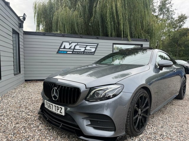 Mercedes-Benz E Class 2017 2.0 E220d Amg Line Premium Plus Coupe D Grey #2