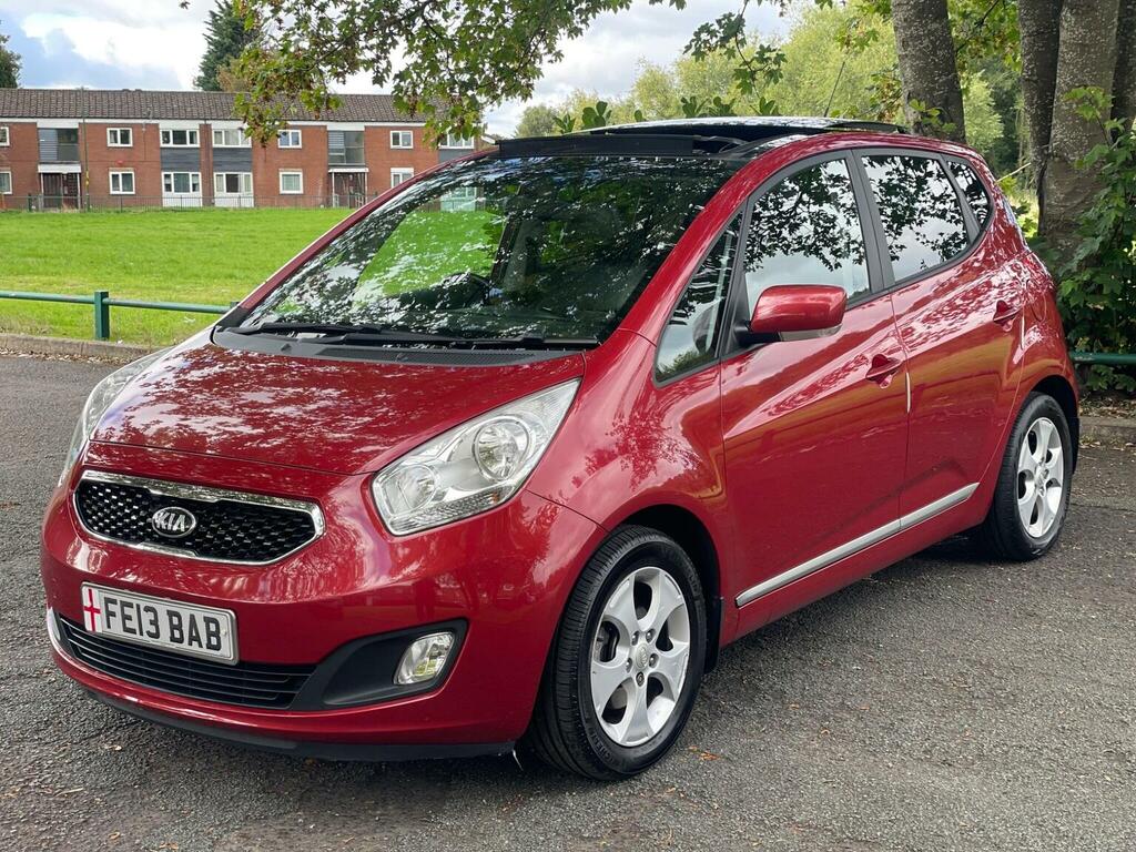 Kia Venga 1.6 Crdi Ecodynamics 3 Euro 5 Ss Sat Nav Red #3