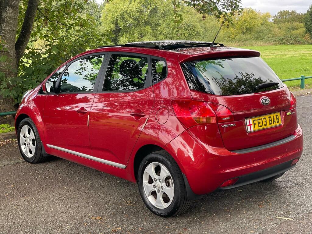 Kia Venga 1.6 Crdi Ecodynamics 3 Euro 5 Ss Sat Nav Red #4