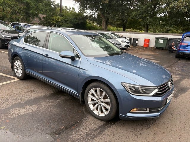 Volkswagen Passat 1.6 Tdi Bluemotion Tech Se Business Saloon Die Blue