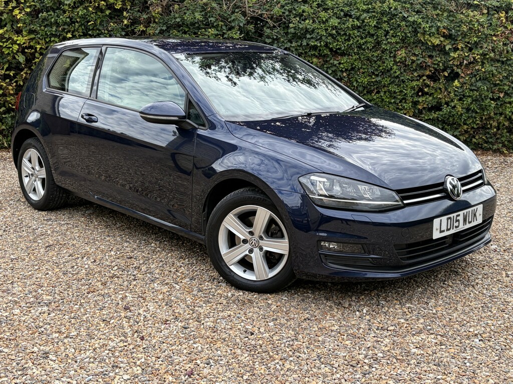 Volkswagen Golf 2.0 Tdi Bluemotion Tech Match Blue #2