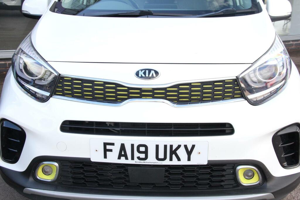 Kia Picanto 1.25 X-line Euro 6 White #4