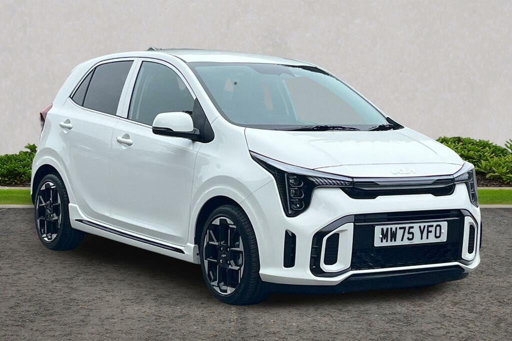 Kia Picanto 1.0 Gt-line Amt Euro 6 Ss White