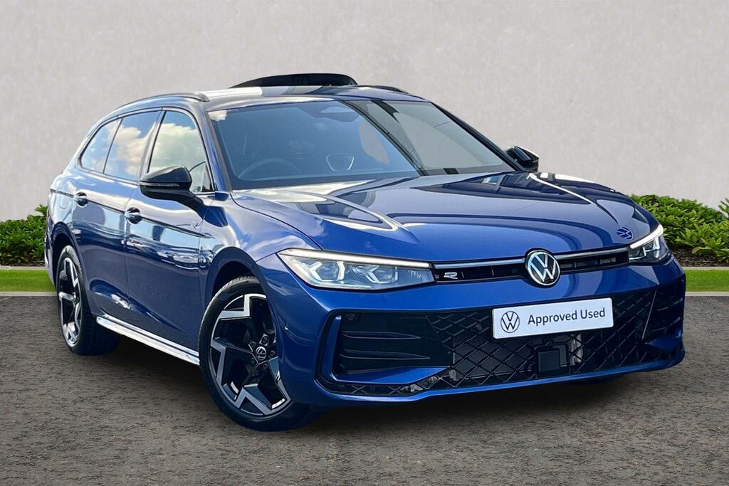 Volkswagen Passat 1.5 Etsi Mhev R-line Estate Hybrid Dsg Blue