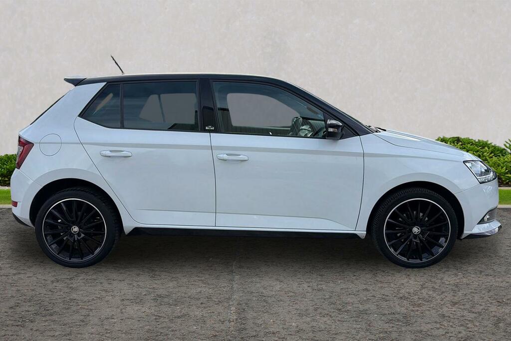 Skoda Fabia 1.0 Tsi Monte Carlo White #4