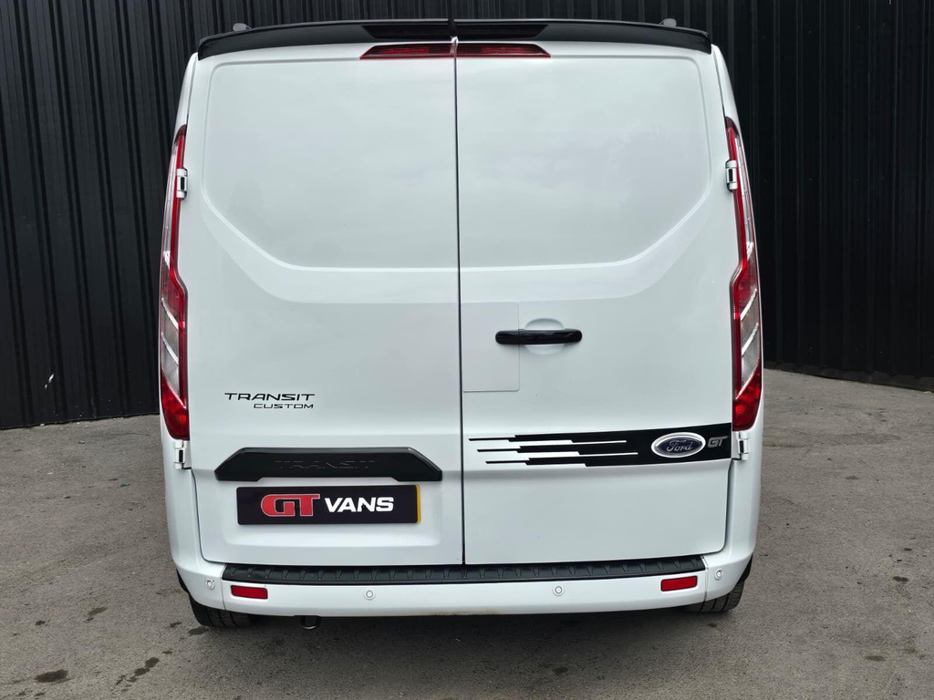 Ford Transit Custom 350 Ecoblue Dropside L4 Rwd Euro 6 130Ps U1199 U White #5