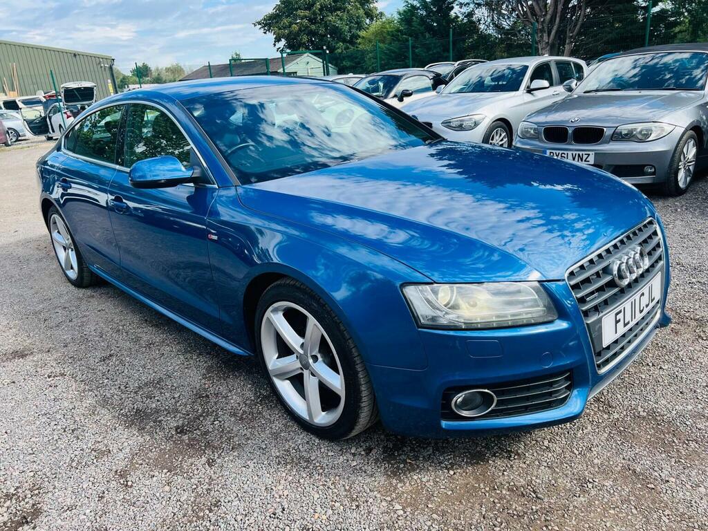Audi A5 2.0 Tfsi S Line Sportback Euro 5 Ss Blue #7
