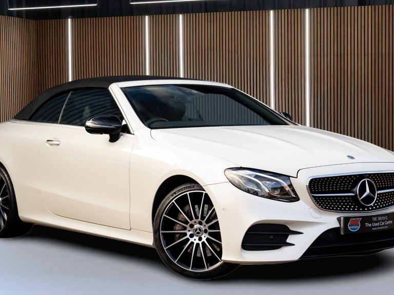 Mercedes-Benz E Class E400d 4Matic Amg Line Premium Plus 9G-tronic White