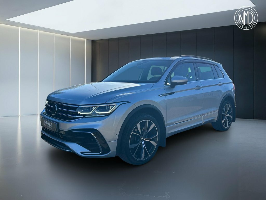 Volkswagen Tiguan 2021 2.0 Tsi R-line Dsg 4Motion Euro 6 Ss Silver #3
