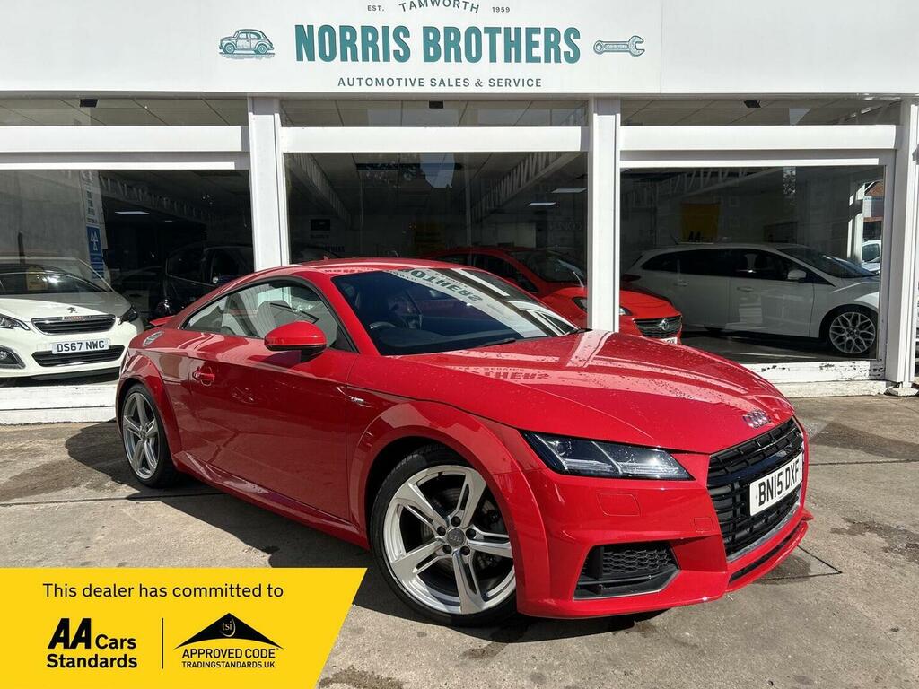 Audi TT Coupe 2.0 Tfsi S Line Euro 6 Ss 201515 Red