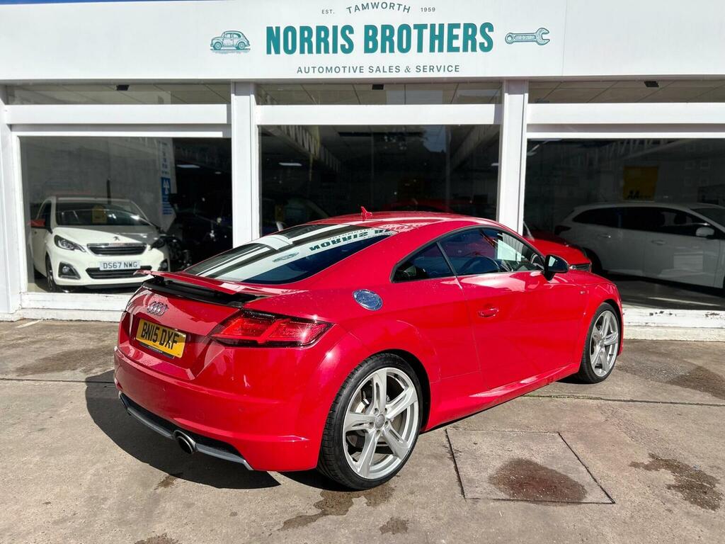 Audi TT Coupe 2.0 Tfsi S Line Euro 6 Ss 201515 Red #5
