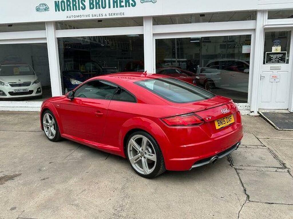 Audi TT Coupe 2.0 Tfsi S Line Euro 6 Ss 201515 Red #3
