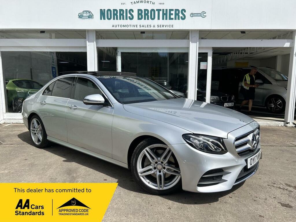 Mercedes-Benz E Class 2.0 E220d Amg Line Premium G-tronic Euro 6 Ss Silver