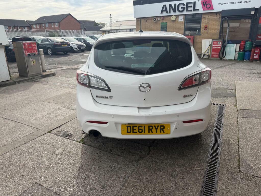 Mazda 3 1.6 Ts Hatchback Euro 5 105 Ps White #7