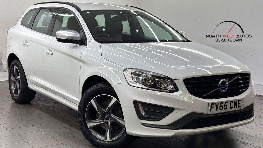 Volvo XC60 2.0 D4 R-design Euro 6 Ss White