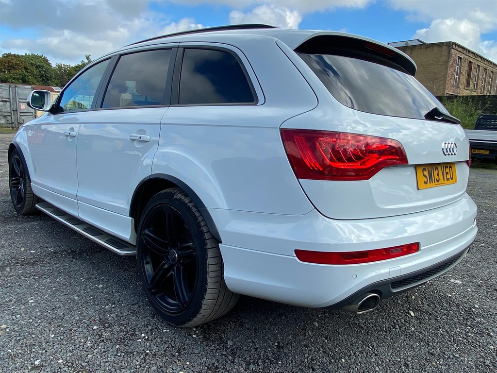 Audi Q7 3.0 Tdi V6 S Line Plus Tiptronic Quattro Euro 5 S White #5