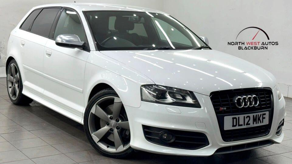 Audi S3 2.0 Tfsi Black Edition Sportback Quattro Euro 5 White