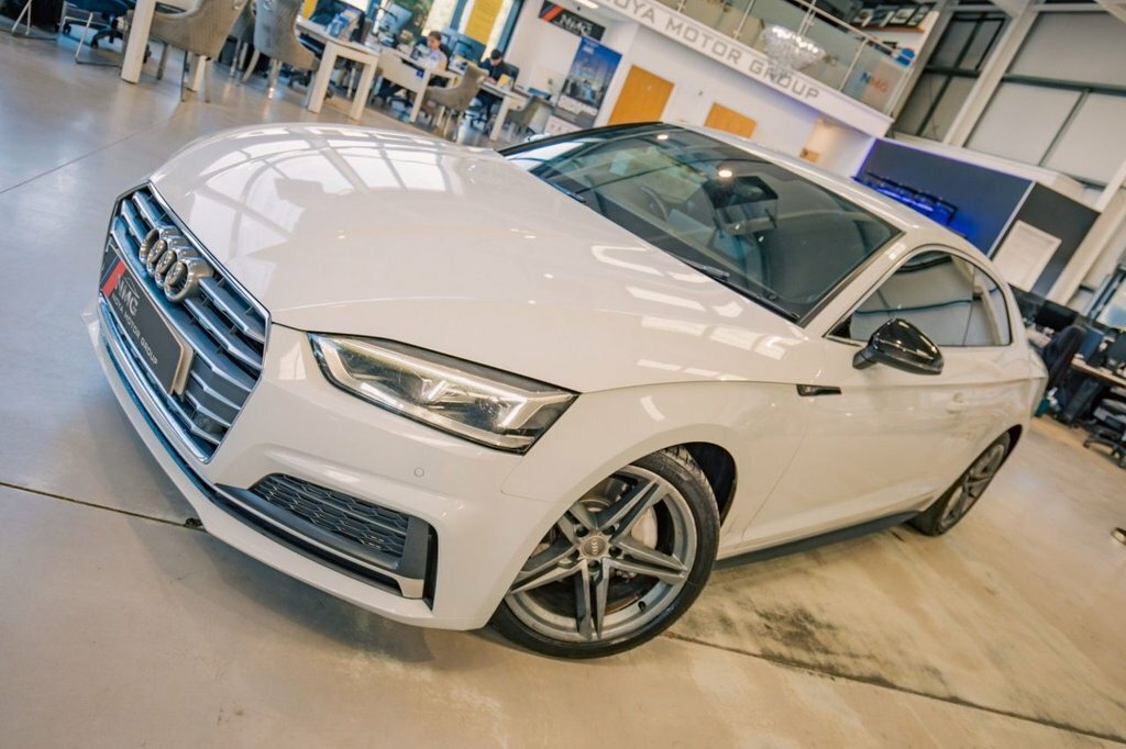 Audi A5 2L S Line White #3