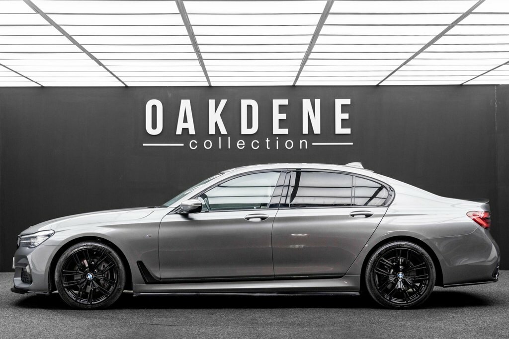 BMW 7 Series 3.0 740D M Sport Xdrive Euro 6 Ss Grey #3