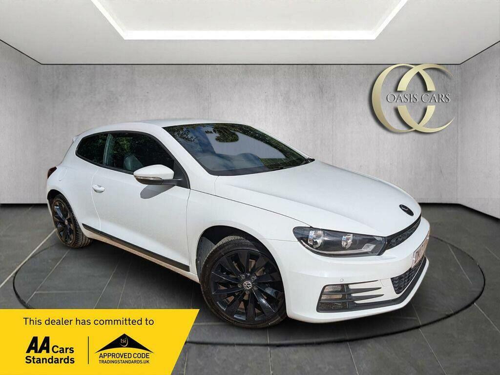 Volkswagen Scirocco 2.0 Tdi Bluemotion Tech Gt Dsg Euro 6 Ss White