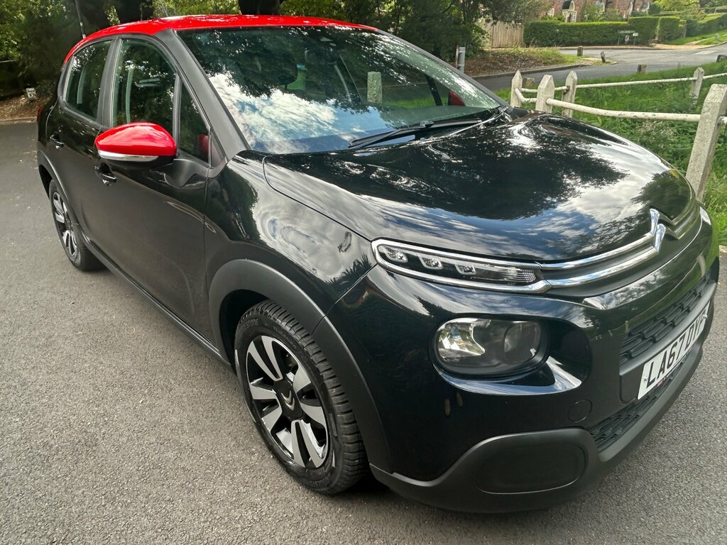 Citroen C3 1.2 Puretech Feel Hatchback Euro Black