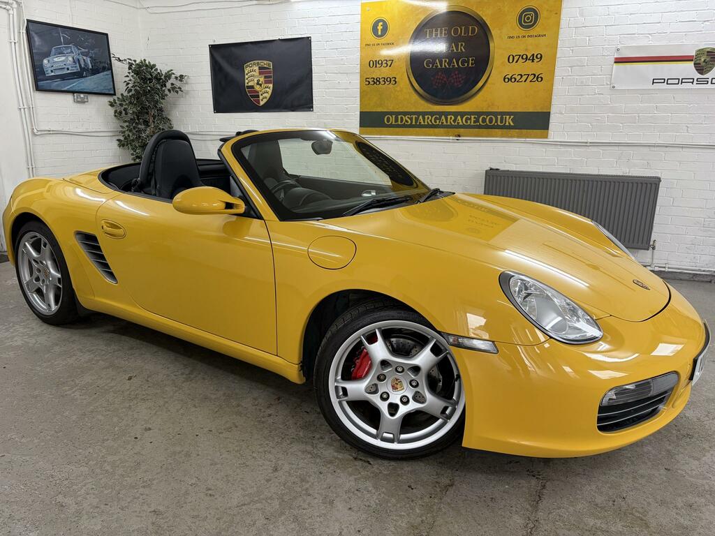 Porsche Boxster 3.2 987 S Yellow