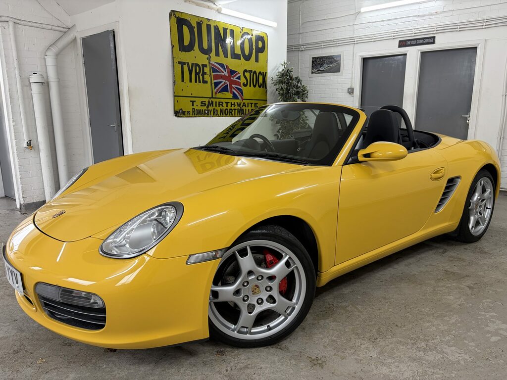 Porsche Boxster 3.2 987 S Yellow #2