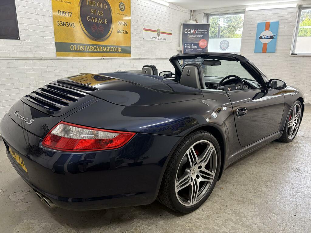 Porsche 911 3.8 4S Cabriolet Blue #4