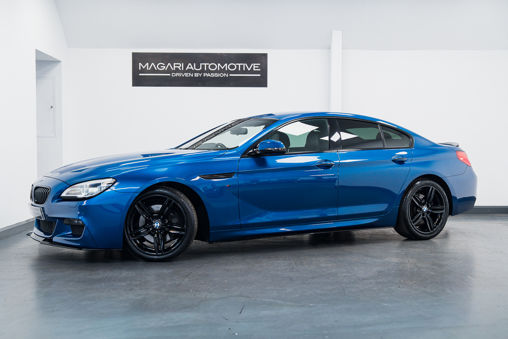 BMW 6 Series Gran Coupe Diesel Blue