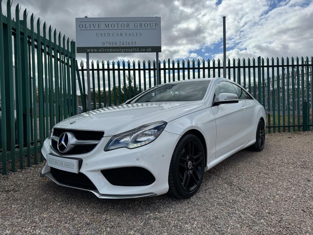 Mercedes-Benz E Class 2.1 E220 Cdi Amg Sport G-tronic Euro 5 Ss White