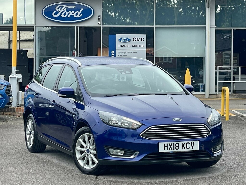 Ford Focus 1.0 Ecoboost 125 Titanium Blue
