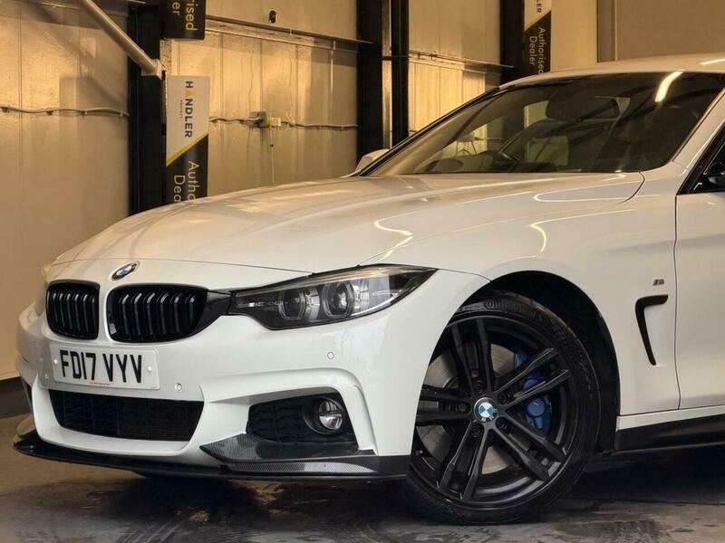 BMW 4 Series 3.0 430D M Sport FD17VYV White #6