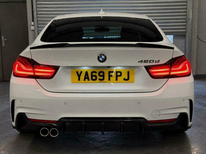 BMW 4 Series 2.0 420D M Sport White #6
