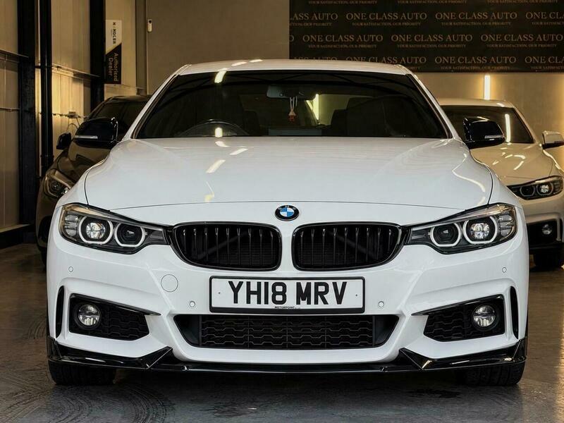 BMW 4 Series 2.0 420I M Sport White #2
