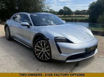 Porsche Taycan Performance Plus 93.4Kwh 4 Cross Turismo Elect Silver
