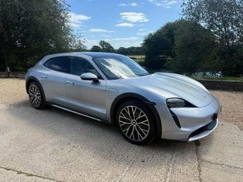 Porsche Taycan Performance Plus 93.4Kwh 4 Cross Turismo Elect Silver #4