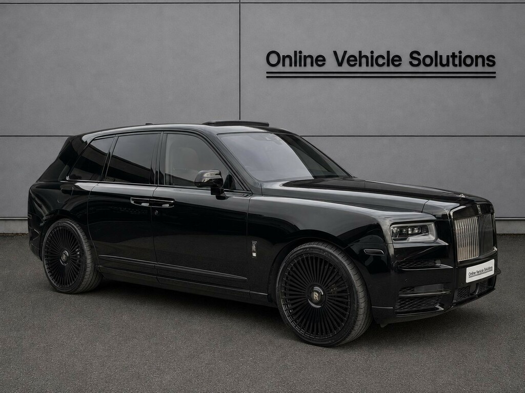 Rolls-Royce Cullinan Suv 6.8 V12 Black Badge 2022 Black