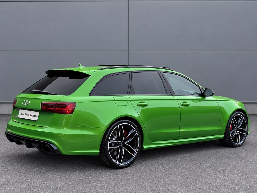 Audi RS6 Avant Estate 4.0 Tfsi V8 2016 Green #3
