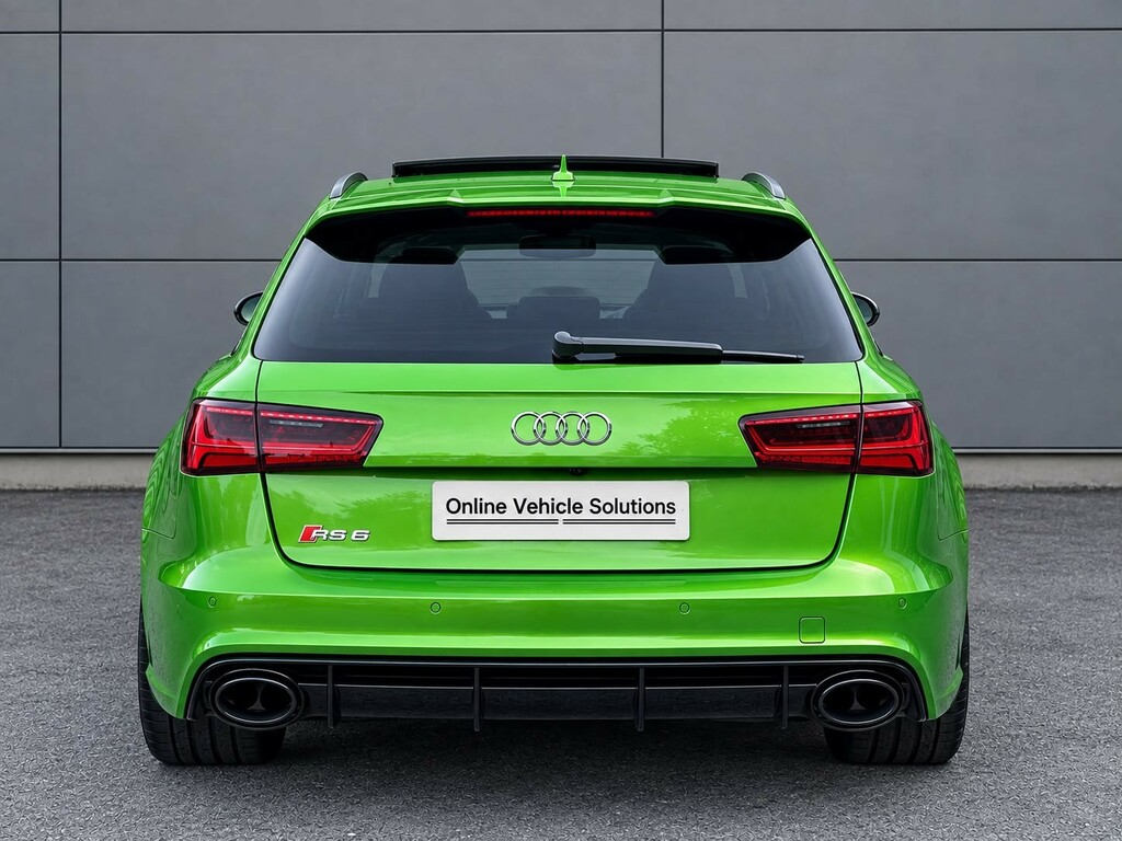 Audi RS6 Avant Estate 4.0 Tfsi V8 2016 Green #4