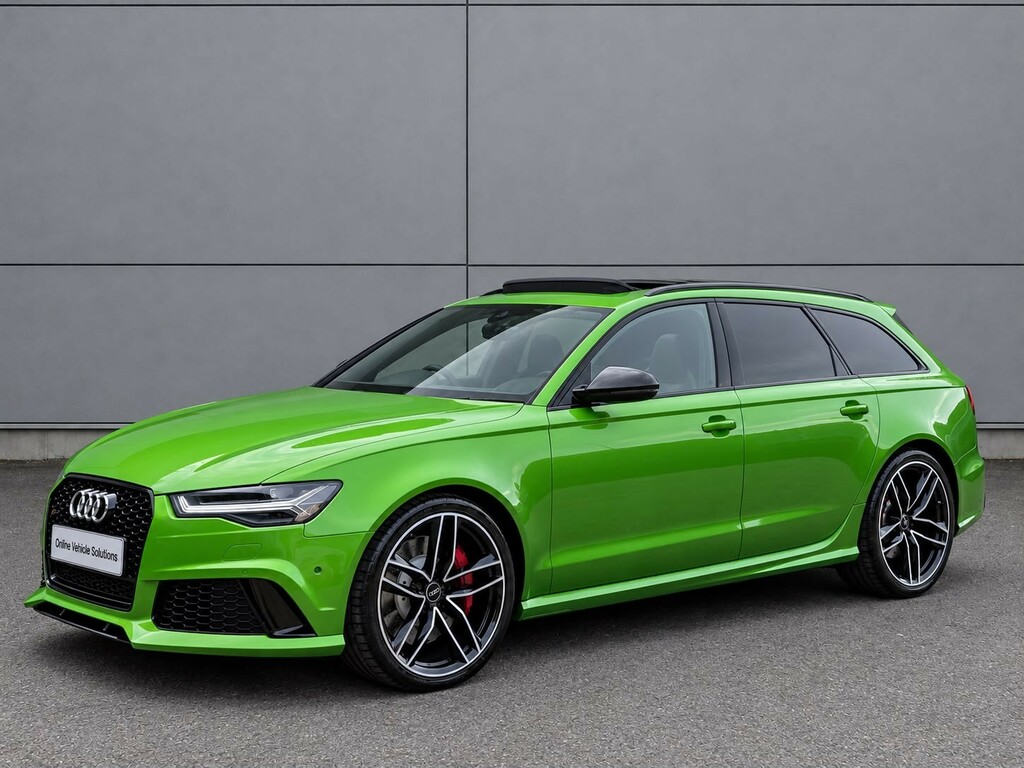 Audi RS6 Avant Estate 4.0 Tfsi V8 2016 Green #6