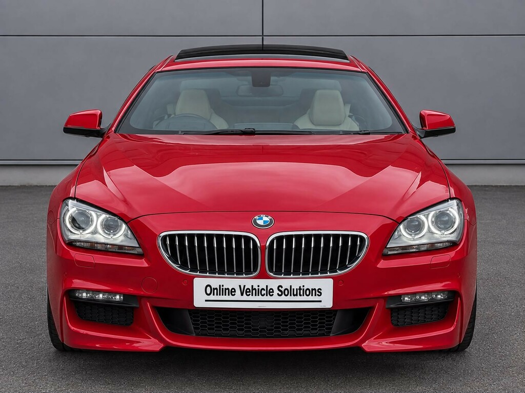 BMW 6 Series Gran Coupe Saloon 3.0 640D M Sport Gran Coupe 2013 Red #5