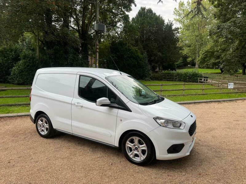 Ford Transit Courier 1.5 Tdci Limited L1 White #4