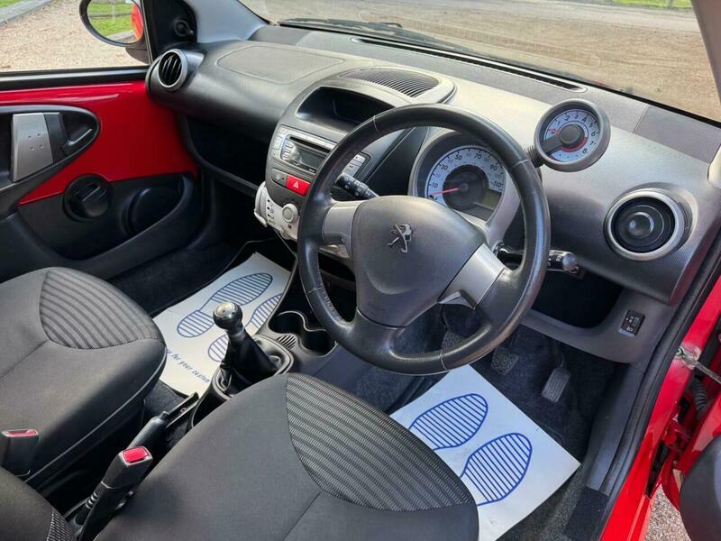 Peugeot 107 1.0 Active 68 Bhp Purple #17
