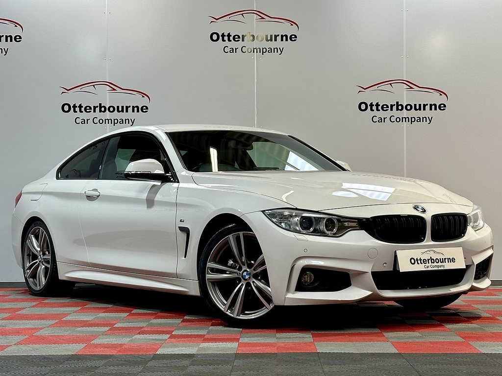BMW 4 Series 420D M Sport White